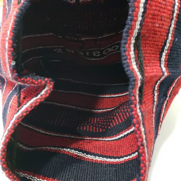 Indiana Hoosiers Fabric Woven Backpack with Logo, Red and Black - Picture 4 of 9